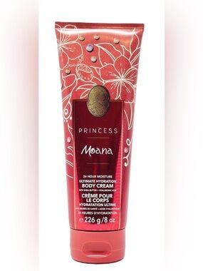Princess Moana Ultimate Hydration Body Cream - Red